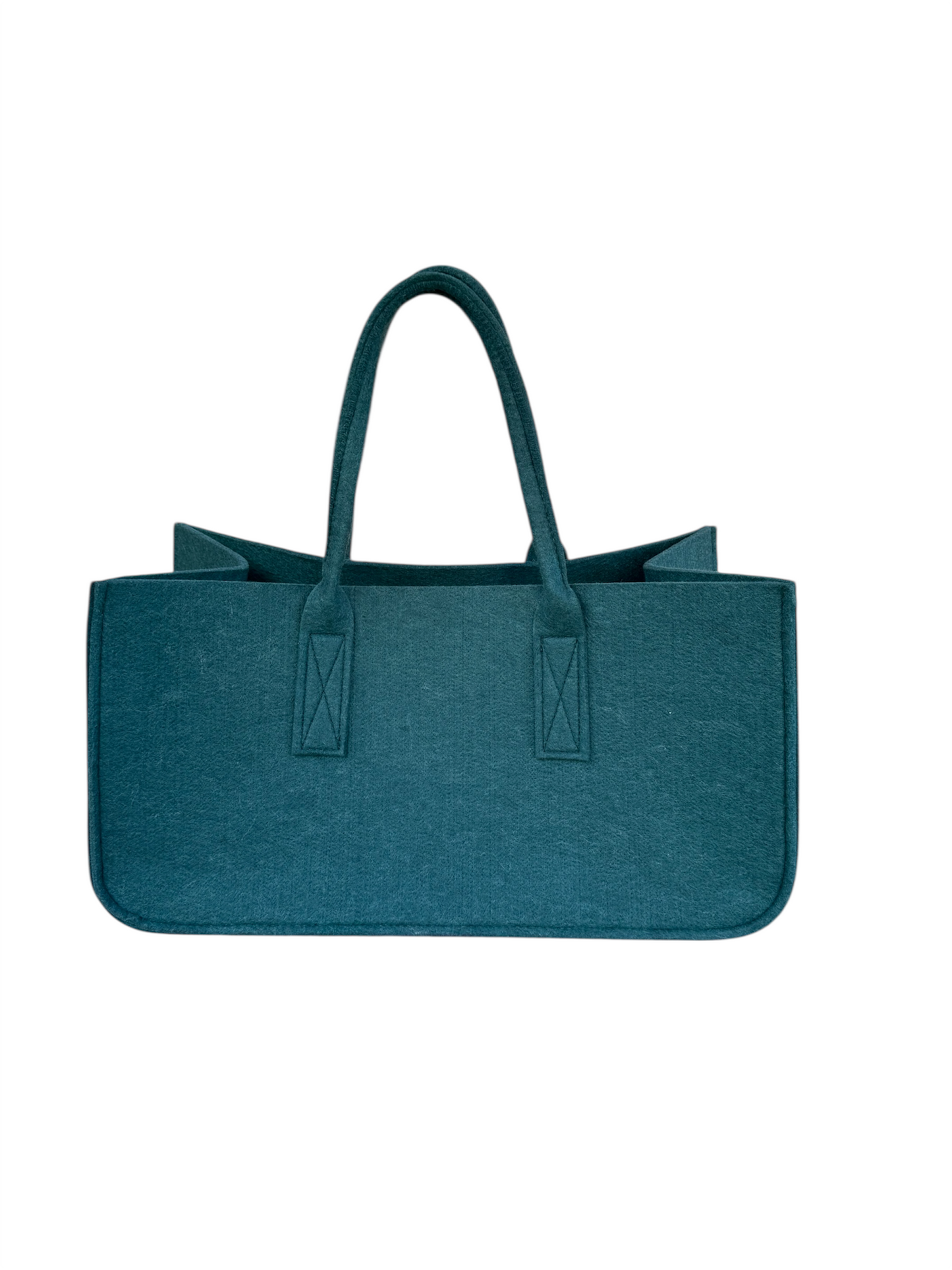 FILZTASCHE AUS POLYESTERFILZ HELLGRAU