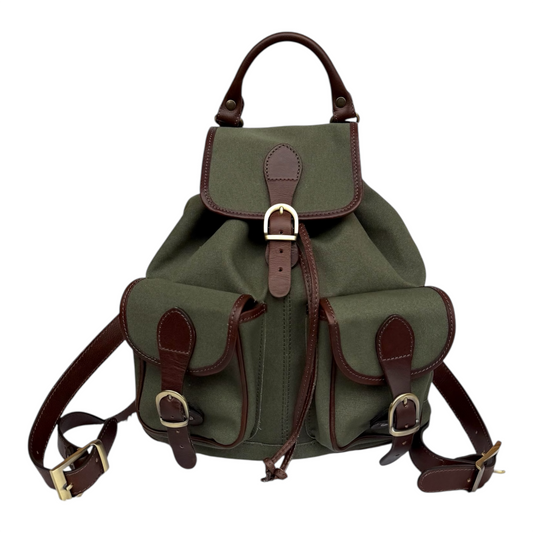 Zaino in Canvas e Pelle